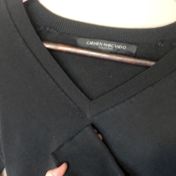 CARMEN MARC VALDO V-Neck pullover - Picture 4 of 5
